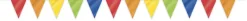 Flaggbanner Multicolour - Lang