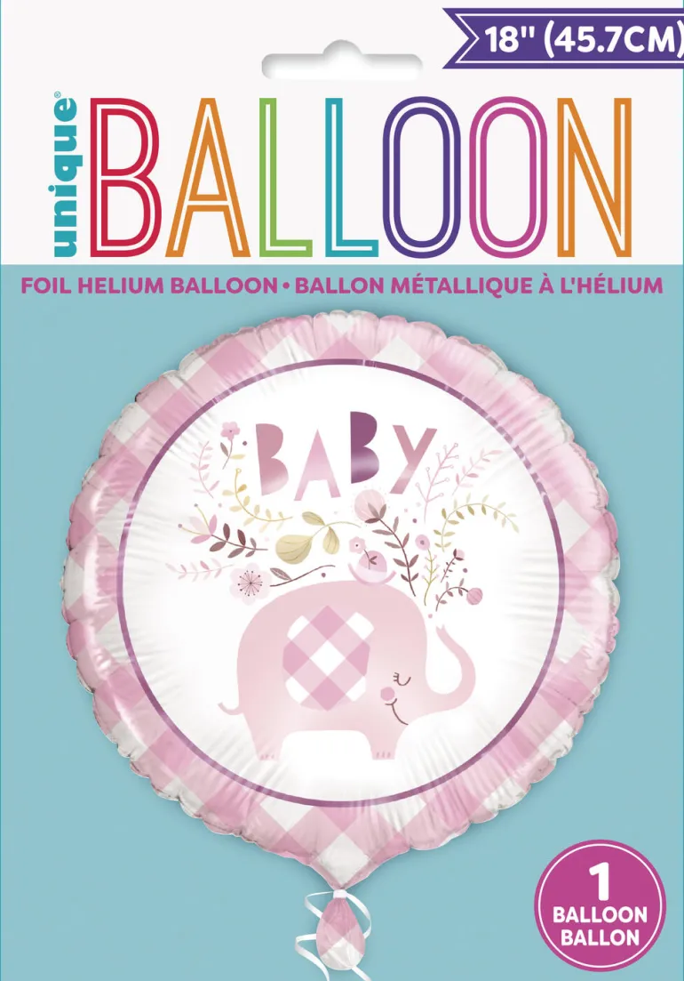 Folieballong - Babyshower Umbrellaphants