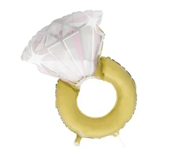 Folieballong Ballongfigur - Diamantring