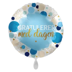 Folieballong - "Gratulerer Med Dagen"