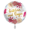 Folieballong - "Gratulerer Med Dagen"