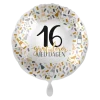 Folieballong - Gratulerer - 16 År