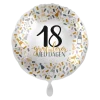 Folieballong - Gratulerer - 18 År
