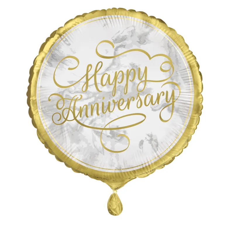 Folieballong - "Happy Anniversary"