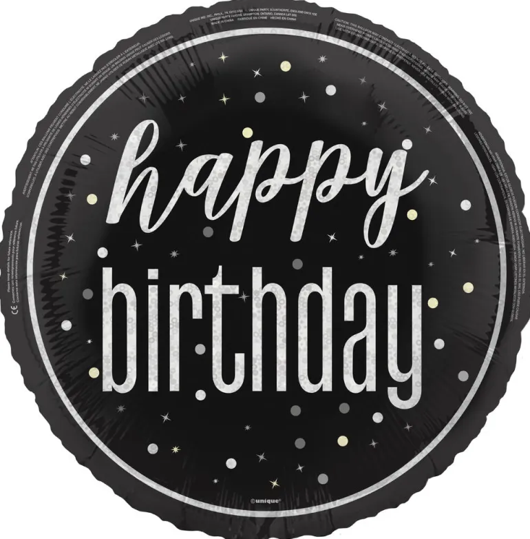 Folieballong - "Happy Birthday"
