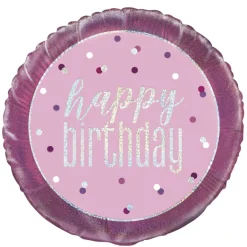 Folieballong - Happy Birthday