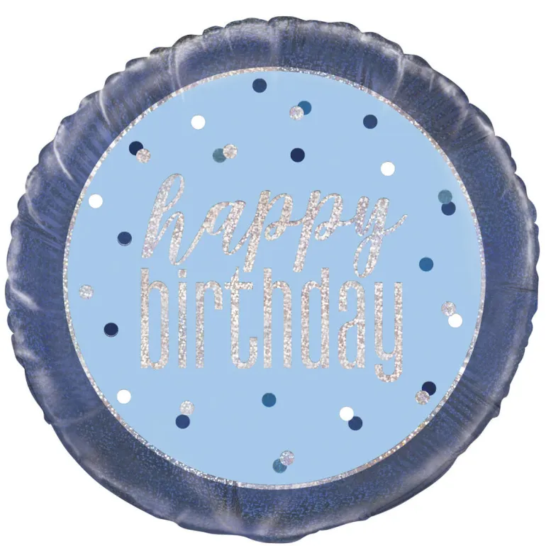 Folieballong - "Happy Birthday"