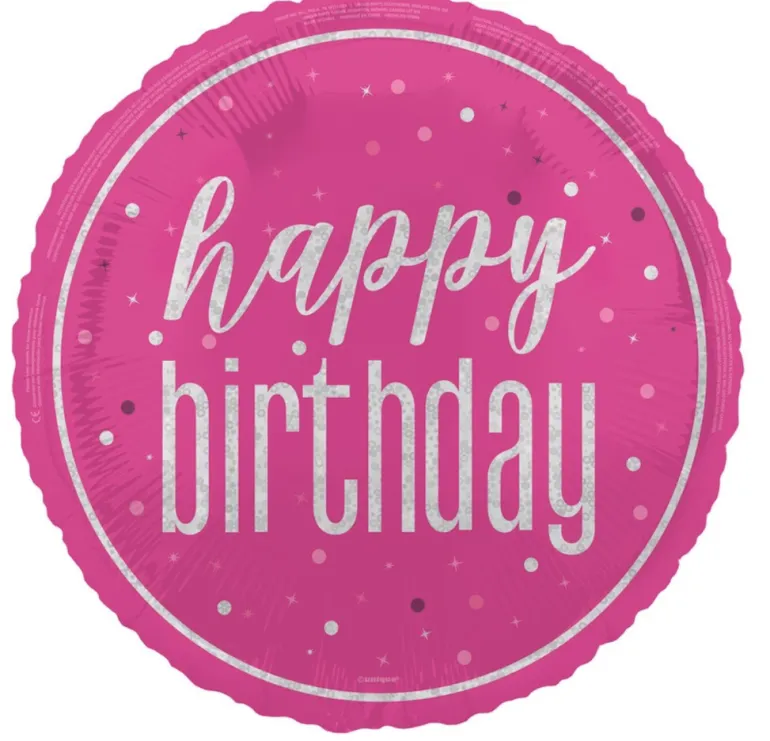 Folieballong - Happy Birthday