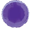Folieballong - Lilla - Rund