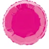Folieballong - Rund - Rosa