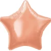 Folieballong - Stjerne - Rose Gold