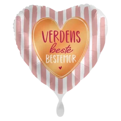 Folieballong - "Verdens Beste Bestemor"