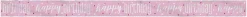 Foliebanner - "Happy Birthday"