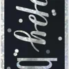 Foliebanner - "Happy Birthday"