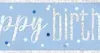 Foliebanner - "Happy Birthday"