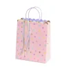 Gavepose Papp - Rosa - Stjerner