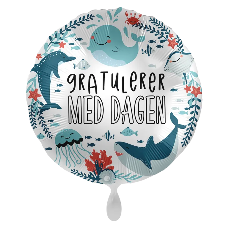 Gratulerer med dagen - Sjødyr