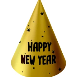 Happy New Year - Black & Gold HNY