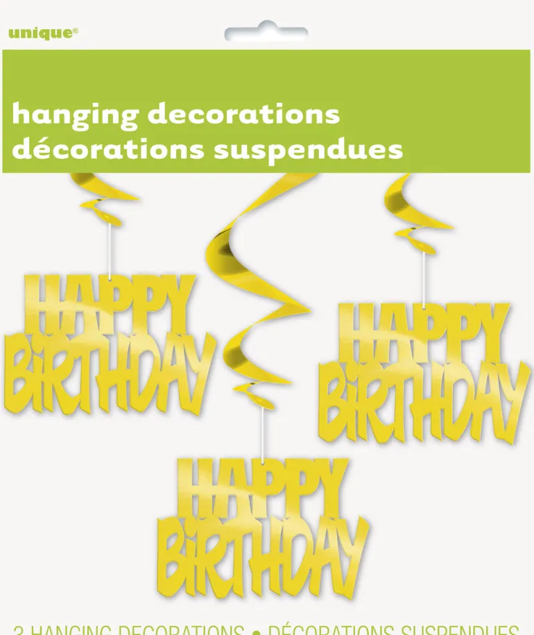Hengende Virvel - "Happy Birthday"