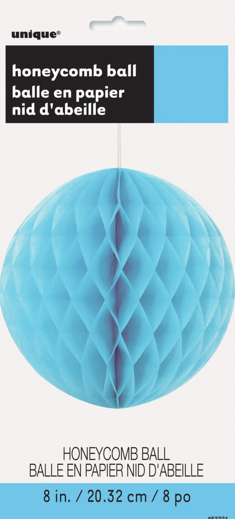 Honeycomb - Lys Blå