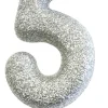 Kakelys - Nummer 5 - Glitter Sølv