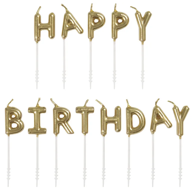 Kakelys på Pinne - "Happy Birthday"