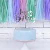 Kaketopp - "Happy Birthday" - Sølv