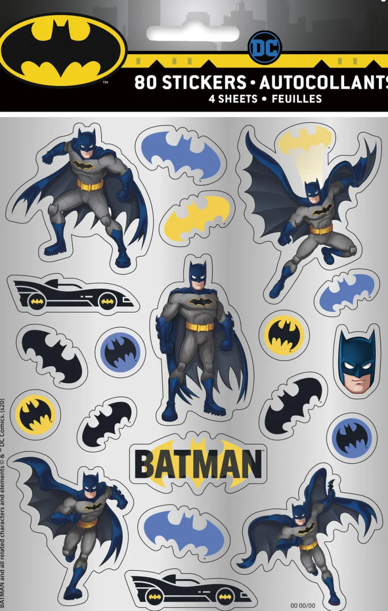 Klistremerkeark - Batman