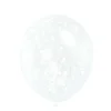 Konfettiballonger - Hvit