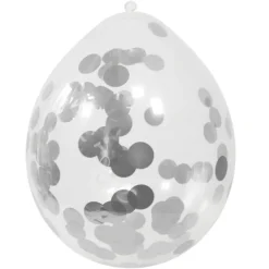 Konfettiballonger - Sølv