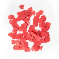 Konfetti - Røde Hjerter - Papir