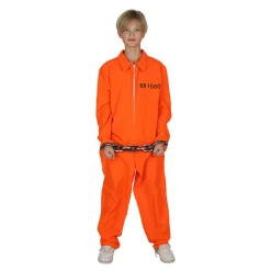 Kostyme Amerikansk Fange - Oransje