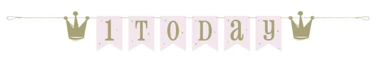 Leddbanner - Rosa Ballerina - 1 År