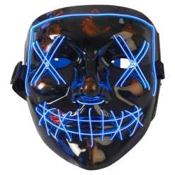 LED Maske - Horror - Blå