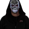 LED Maske - Skalle - Hvit