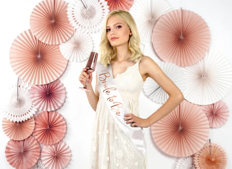 Magebånd Sash - "Bride to Be"