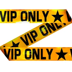Markeringsbånd - "VIP Only" - Plast