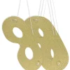 Masker - Metallic Gull - Papp