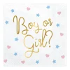 Papirservietter - "Boy or Girl"