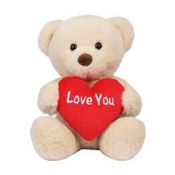 Plysjbamse - "Love you" Hjerte