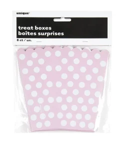 Popcorn Box - Lys Rosa Dots