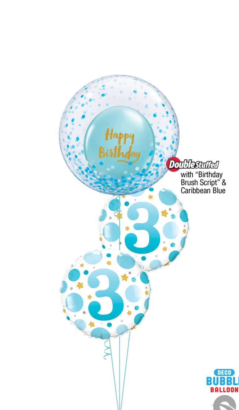 Premium Ballonger - "Happy Birthday"