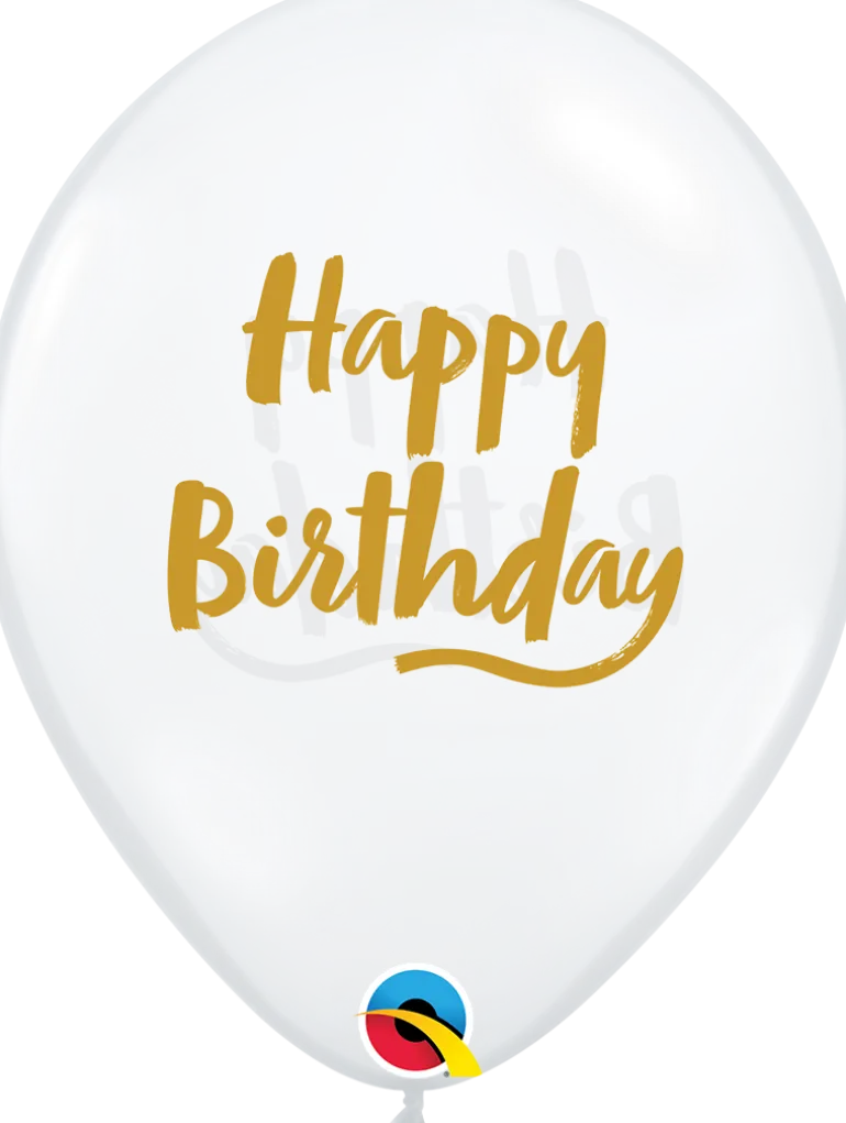 Premium Ballonger - "Happy Birthday"