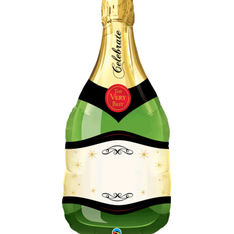 Premium Ballongfigur - Champagneflaske