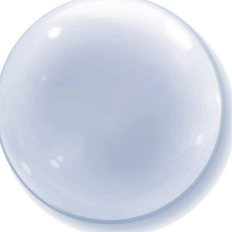 Premium Bubbleballong - Gjennomsiktig