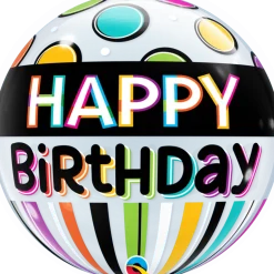 Premium Bubbleballong - "Happy Birthday"