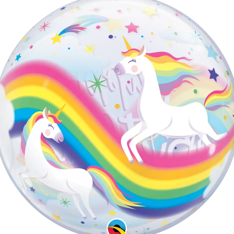 Premium Bubbleballong - "Happy Birthday"