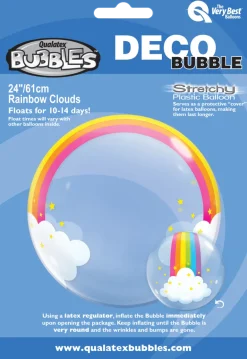 Premium Bubbleballong - Regnbue