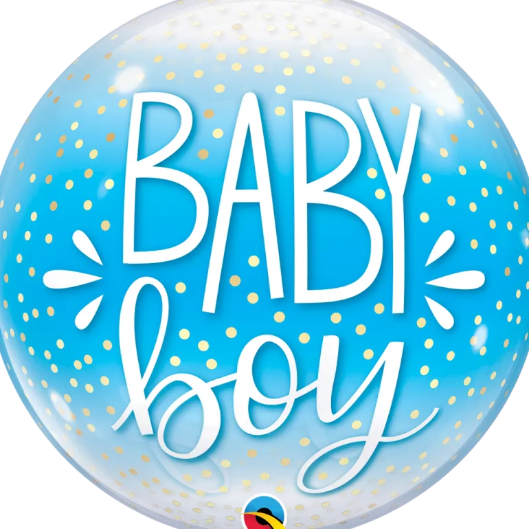 Premium Folieballong - "Baby Boy"