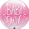 Premium Folieballong - "Baby Girl"
